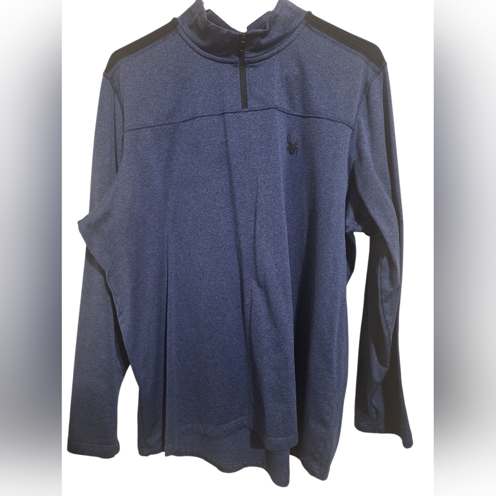 Spyder Active Blue Pullover Jacket Large